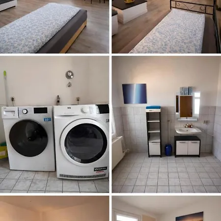 Schoene Ruhige Monteurwohnung Bei Bayreuth Mit Parkplatz, Kueche, Internet, Tv, Waschmaschine, Trockner 아파트 Eckersdorf